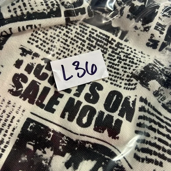 Garage denim low rise newspaper flares size 00 - Picture 10 of 10